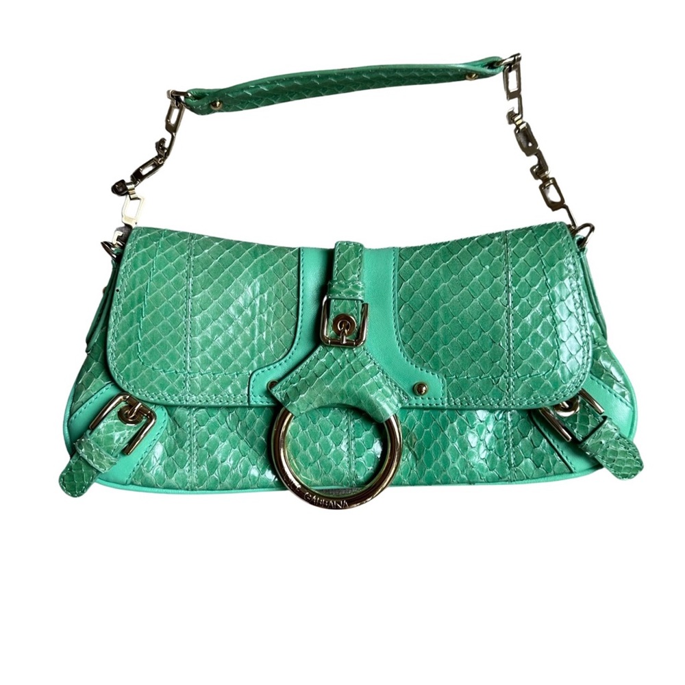 Dolce Gabbana evening bag python original vintage